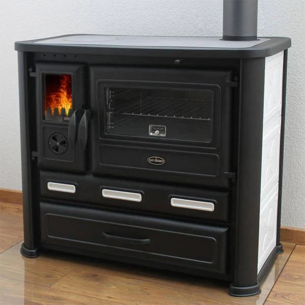 Fogão a lenha Asciaju 9kW – Lenha