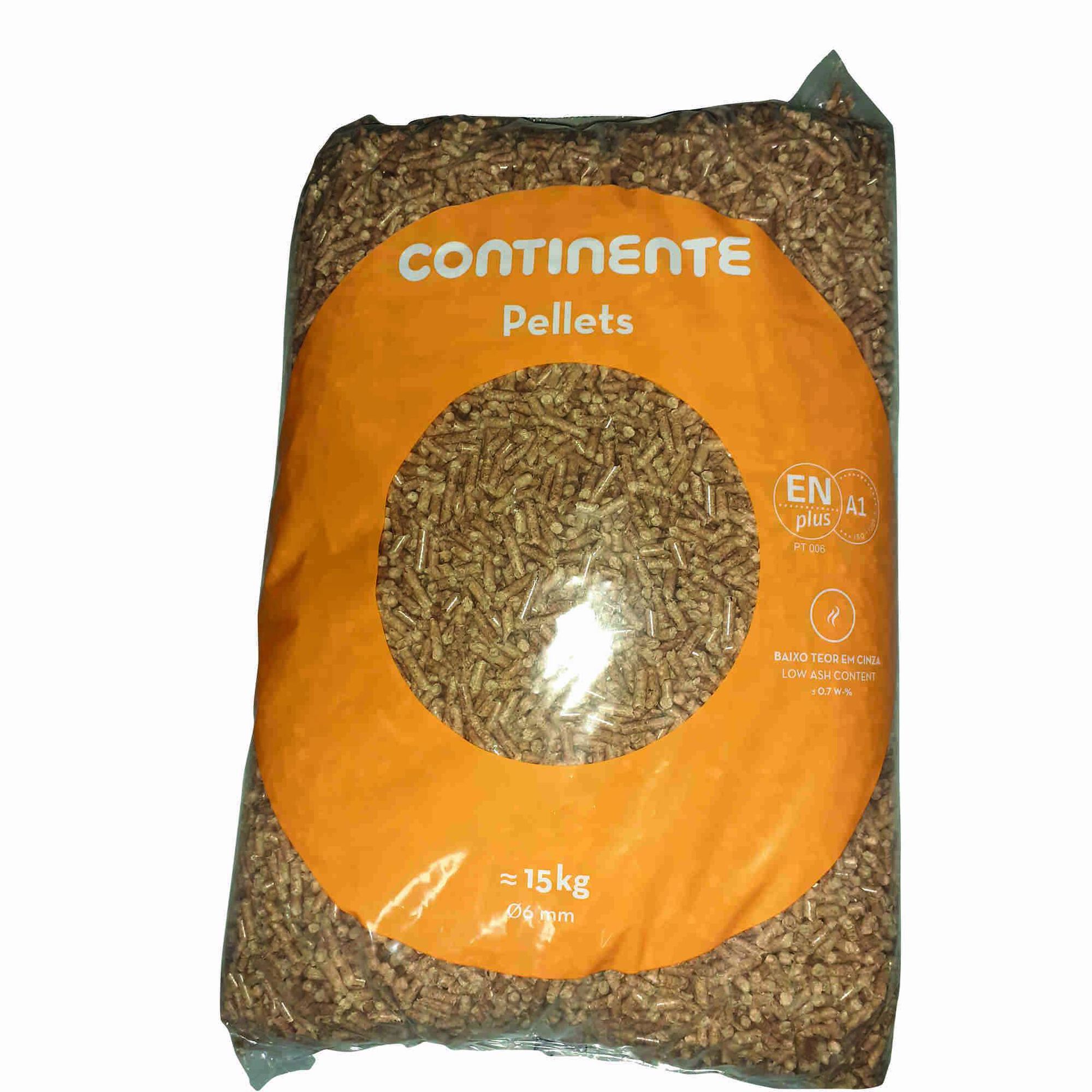 Continente Pellets 15kgs 65 sacos