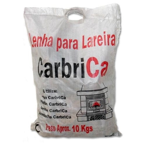Saco de lenha POPULAR 10KG APROX 102 sacos